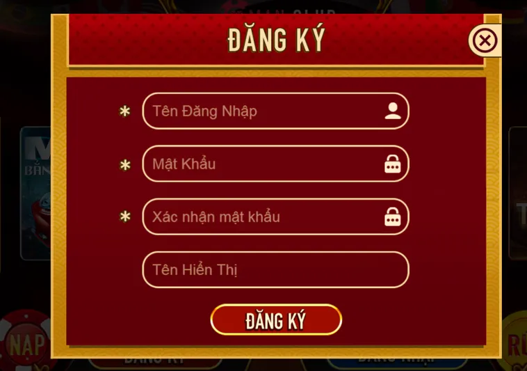 Đăng Ký ManClub Với Quy Trình Siêu Tốc Giúp Bạn Trải Nghiệm Thế Giới Game Đỉnh Cao
