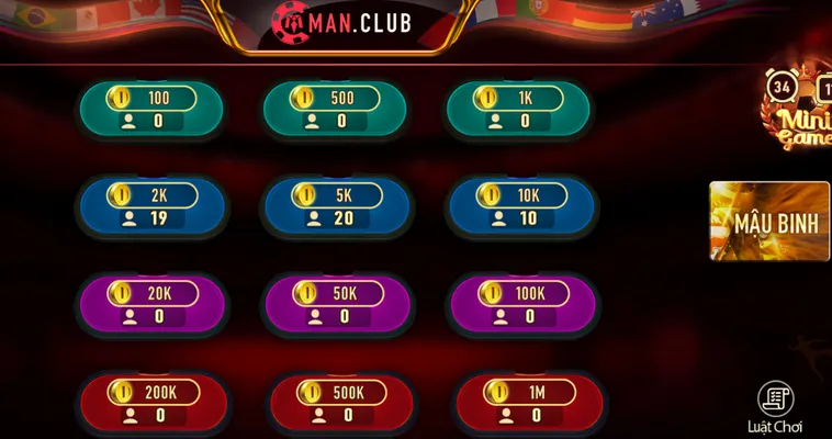 Mậu Binh Tại ManClub Đỉnh Cao Trí Tuệ Cho Những Cao Thủ Săn Tiền Thưởng