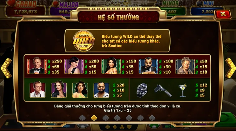 Nổ Hũ Casino Royal Tại ManClub Trải Nghiệm Săn Jackpot Đẳng Cấp Hoàng Gia Sang Trọng