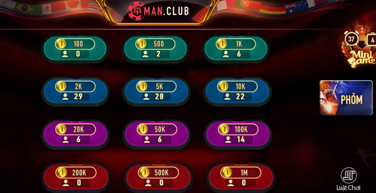 Săn Thưởng Khủng Cùng Siêu Phẩm Phỏm Tại ManClub Với Trải Nghiệm Đỉnh Cao Nhất